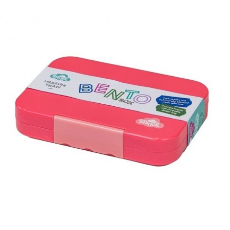 Spencil Original 6 Compartment Little Bento Box - Pink