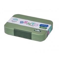 Spencil Original 6 Compartment Little Bento Box - Green