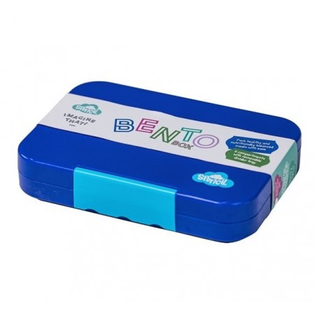 Spencil Original 6 Compartment Little Bento Box - Blue