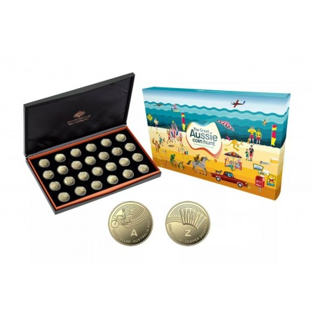 The Great Aussie Coin Hunt 2019 Twenty-Six Coin Proof Set Number 00361 of 750