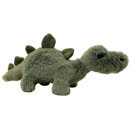 Jellycat Fossilly Stegosaurus Small Green 19x6x8cm