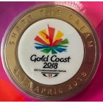 2018 XXI Commonwealth Games Medallion & Stamp Cover Limited PNC 3500