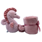 Jellycat Sienna Seahorse Soother Pink 13x34x34cm