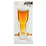 Avanti Top Up!!! Twin Wall Beer Glass - 400ml - Personalisation Available