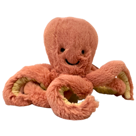 Jellycat Odell Octopus Tiny Pink 14x8x5cm 