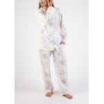 Arabella Robe & PJ Bundle | Pink Floral Print 100% Pure Cotton Voile