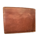 Billy The Kid Custom Motor Cycle Co Mens Brown Leather Wallet