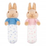 My First Peter Rabbit Baby Stick Rattle | Blue