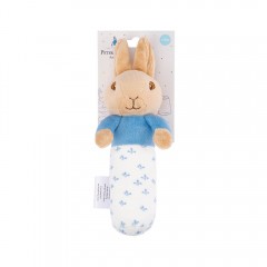 My First Peter Rabbit Baby Stick Rattle | Blue