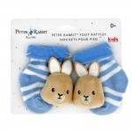 Peter Rabbit Baby Socks With Foot Rattles | Bunny