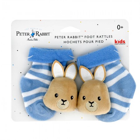 Peter Rabbit Baby Socks With Foot Rattles | Bunny