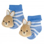 Peter Rabbit Baby Socks With Foot Rattles | Bunny