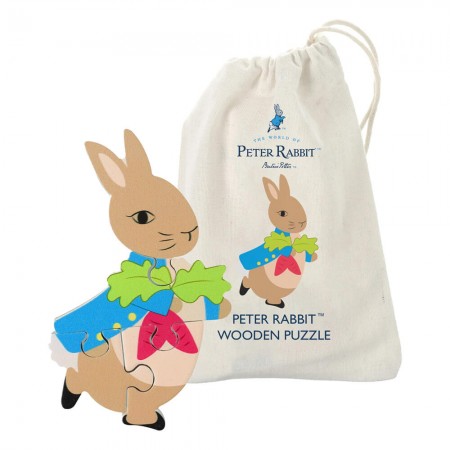 Peter Rabbit Wooden Mini Jigsaw Puzzle Play Set | 1 to 3 Years