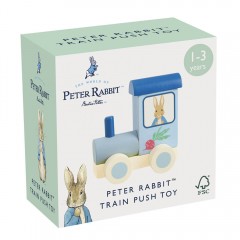 Peter Rabbit Classic Wooden Train Push Toy | 1 to 3 Years