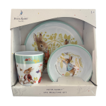 Beatrix Potter Peter Rabbit Melamine 3 Piece Bowl Plate Tumbler Set