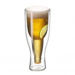 Avanti Top Up!!! Twin Wall Beer Glass - 400ml - Personalisation Available