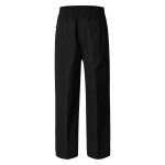 Deniehy Gaberdine Long Pants with Double Knee | Black