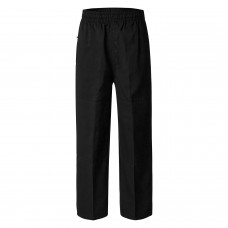 Deniehy Gaberdine Long Pants with Double Knee | Black