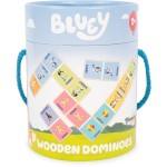 Bluey Licensed Wooden Dominoes 28 Piece Toy Set | Age 2+
