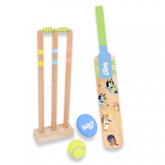 Bluey Licensed Wooden Cricket Set | 10 Pieces