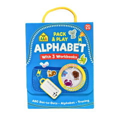 School Zone Pack & Play Alphabet Book Set | Age 3 - 6