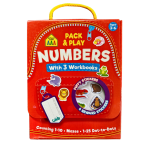 School Zone Pack & Play Numbers Book Set | Age 3 - 6