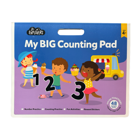 Junior Explorers My BIG Counting Pad | Age 4+