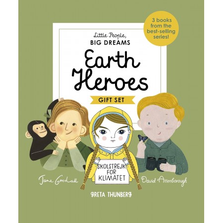 Little People Big Dreams | 4 Earth Heroes Book Set