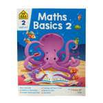 School Zone by Hinkler Maths Basics 2 Activity Book | 2 for Ages 6 - 7