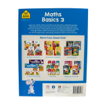 School Zone by Hinkler Maths Basics 3 Activity Book | 3 for Ages 7 - 9