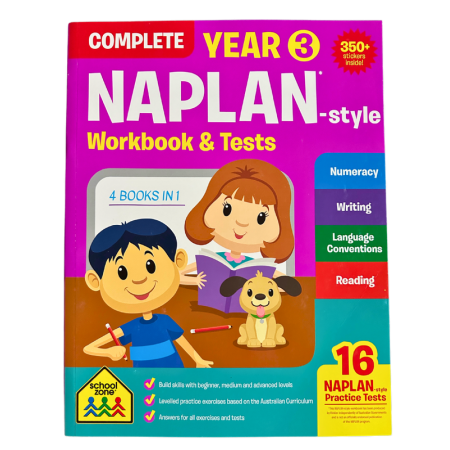 Complete NAPLAN Style Workbook & Tests | Year 3