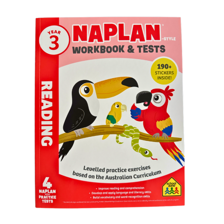 Reading NAPLAN Style Workbook & Tests | Year 3