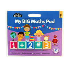 Junior Explorers My BIG Maths Pad | Age 5+