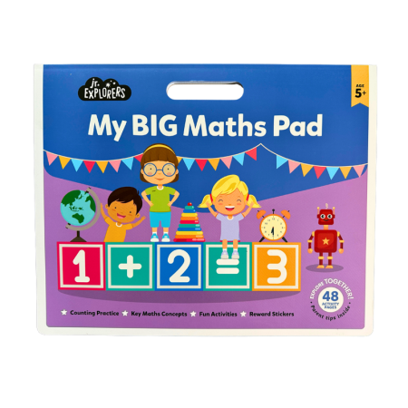 Junior Explorers My BIG Maths Pad | Age 5+