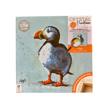 Hinkler Crystal Creations 30 x 30cm Art Set | Puffin