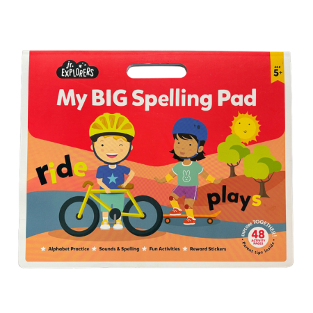 Junior Explorers My BIG Spelling Pad | Age 5+