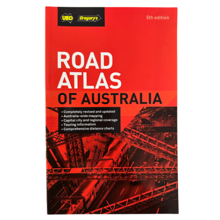 UBD Gregory's Road Atlas of Australia | 5th Edition