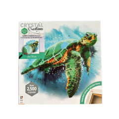 Hinkler Crystal Creations 30 x 30cm Art Set | Sea Turtle