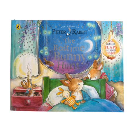 The World of Peter Rabbit by Beatrix Potter Lift The Flap Book | The Bedtime Bunny Hunt
