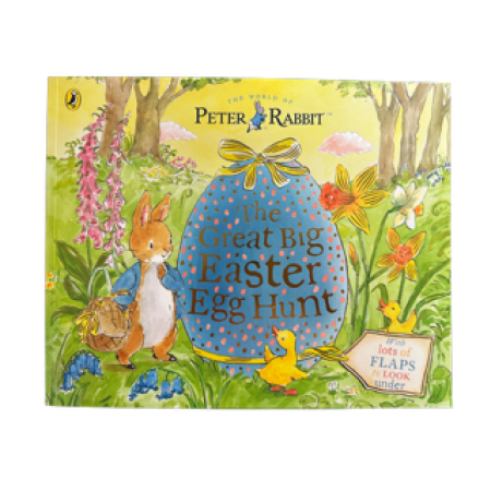 The World of Peter Rabbit by Beatrix Potter Lift The Flap Book | The Great Big Easter Egg Hunt