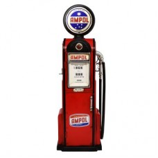 Boyle Industries Ampol Tin Automobilia Collector Fuel Pump Bowser | 46cm