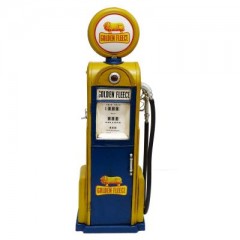 Boyle Industries Golden Fleece Tin Automobilia Collector Fuel Pump Bowser | 46cm