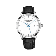 Stuhrling Original 40mm Rasa 3997 Quartz Classic Watch | Black