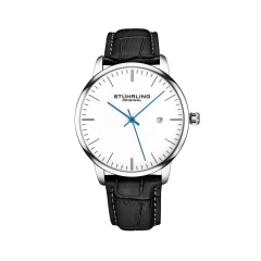 Stuhrling Original 40mm Rasa 3997 Quartz Classic Watch | Black