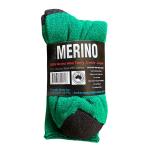 Socks R Us 100% Merino Wool Heavy Duty Work Socks |  3 Pack Size 2 - 8