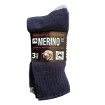 Socks R Us 100% Merino Wool Heavy Duty Work Socks |  3 Pack Size 6 - 11