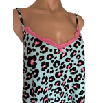 Be You Animal Print Cami & Short Pants Pyjamas| Soft Touch Fabric