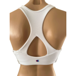 Ladies Champion The Authentic Racer Back Sports Bra | White