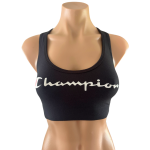 Ladies Champion The Authentic Racer Back Sports Bra | Black