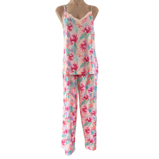 Be You Botanical Print Cami & Long Pants Pyjamas| Soft Stretch Fabric